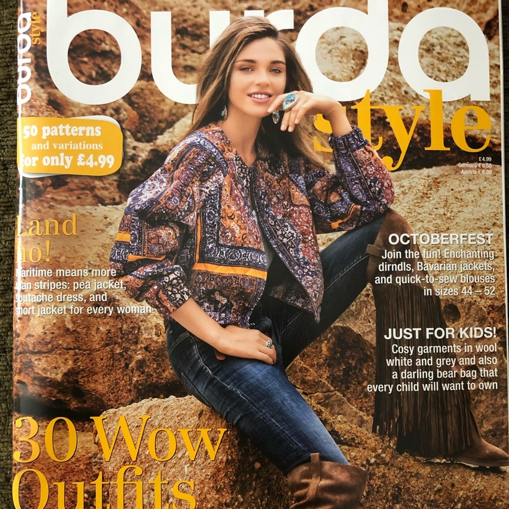 Burda Style Pattern Fashion Magazine